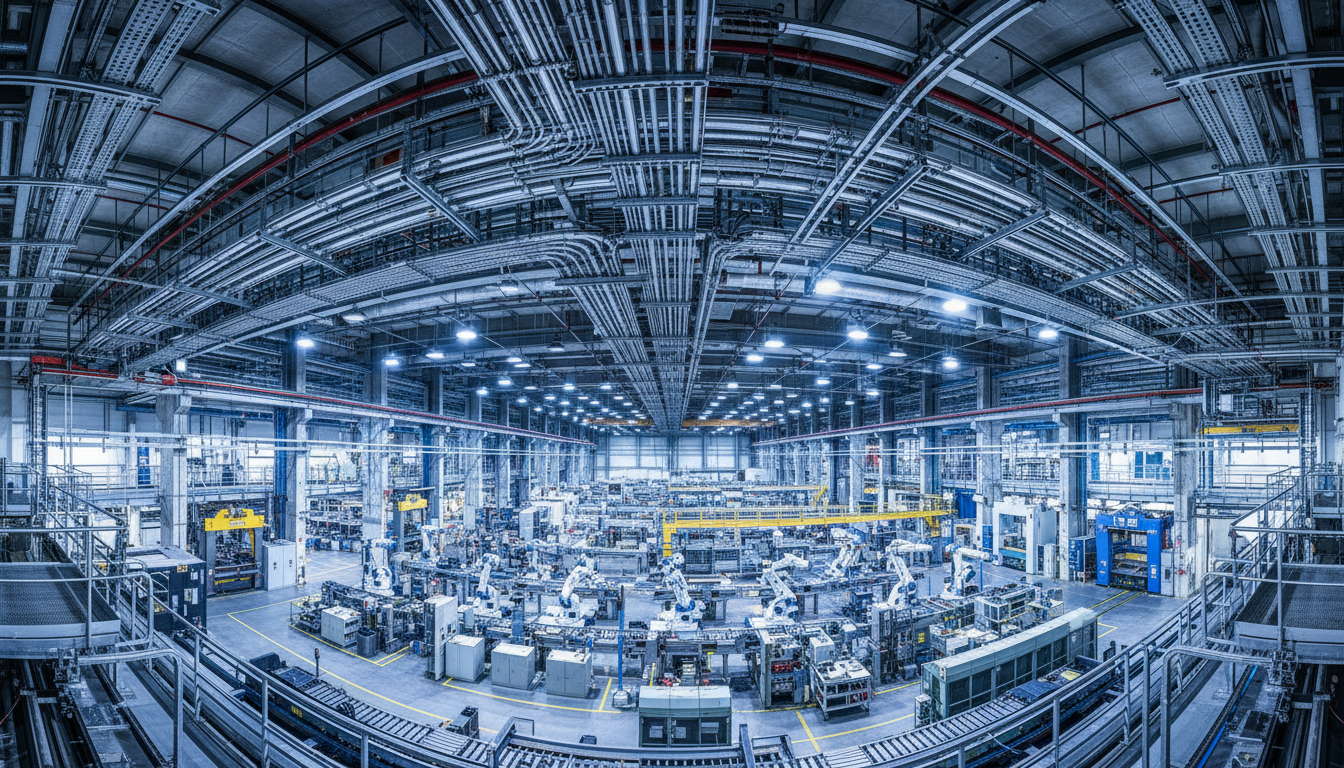 Large scale industrial electrical project